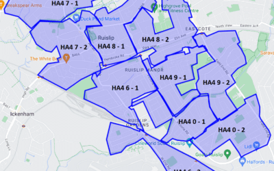 Leaflet distribution HA4 Ruislip