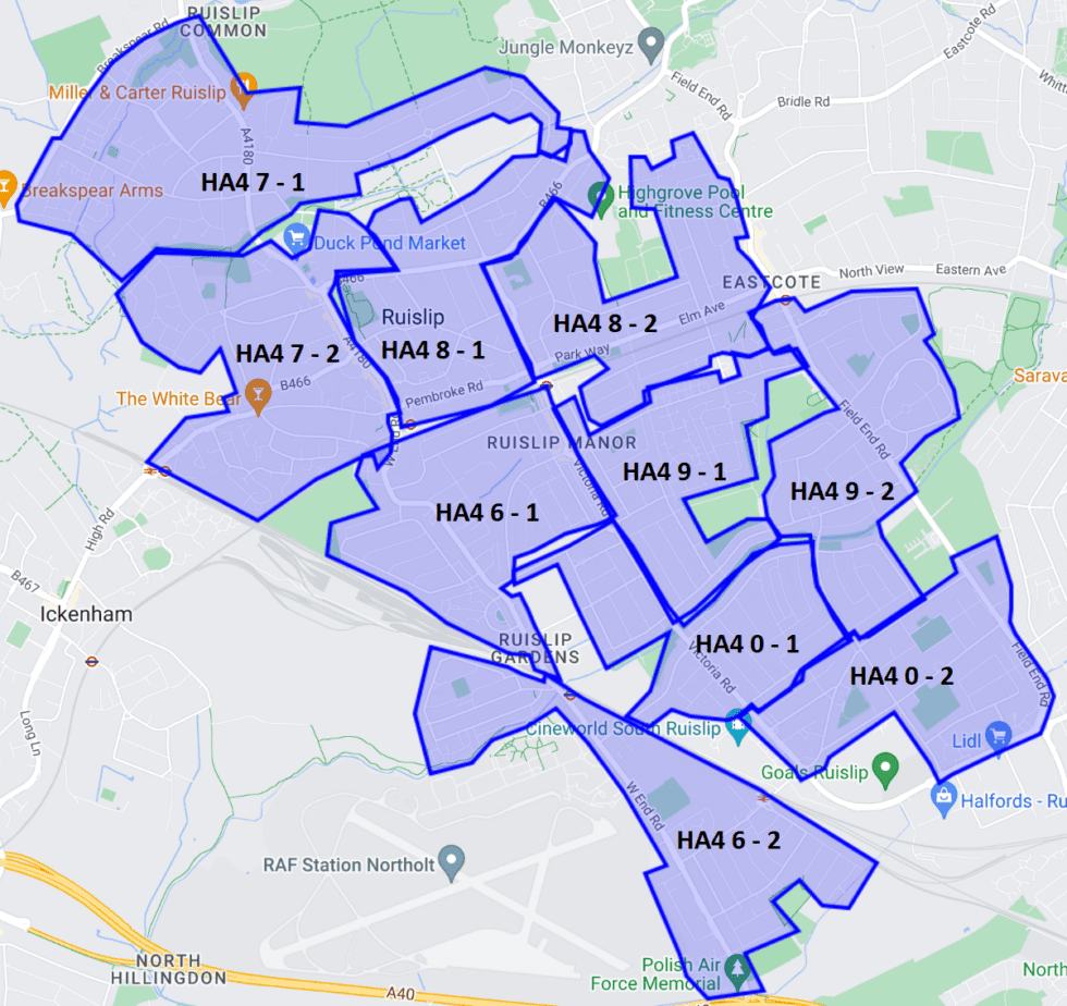 Leaflet distribution HA4 Ruislip | GATE Leaflet Distribution
