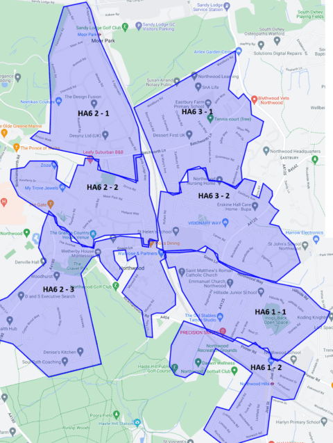 Leaflet distribution HA6 Northwood | GATE Leaflet distribution