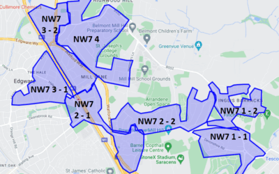 Leaflet distribution NW7 Mill Hill