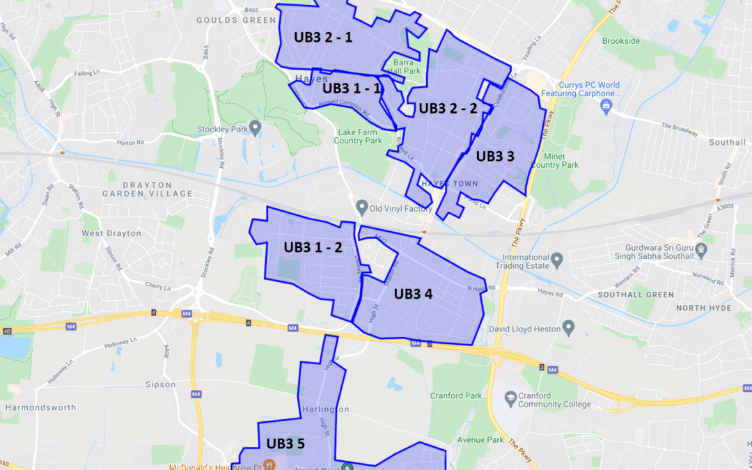 leaflet distribution UB3 Hayes