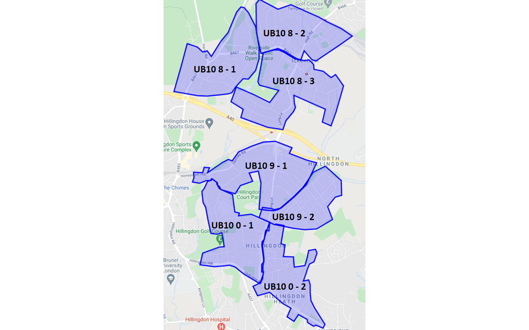 Leaflet distribution UB10 Hillingdon